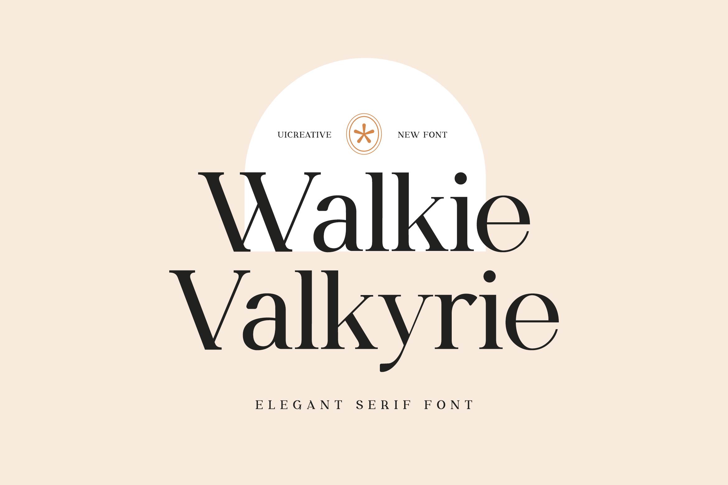 Walkie Valkyrie Font